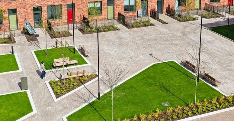 Wright Landscapes and Origin Green-tech help create ‘ambitious’ development in Trafford